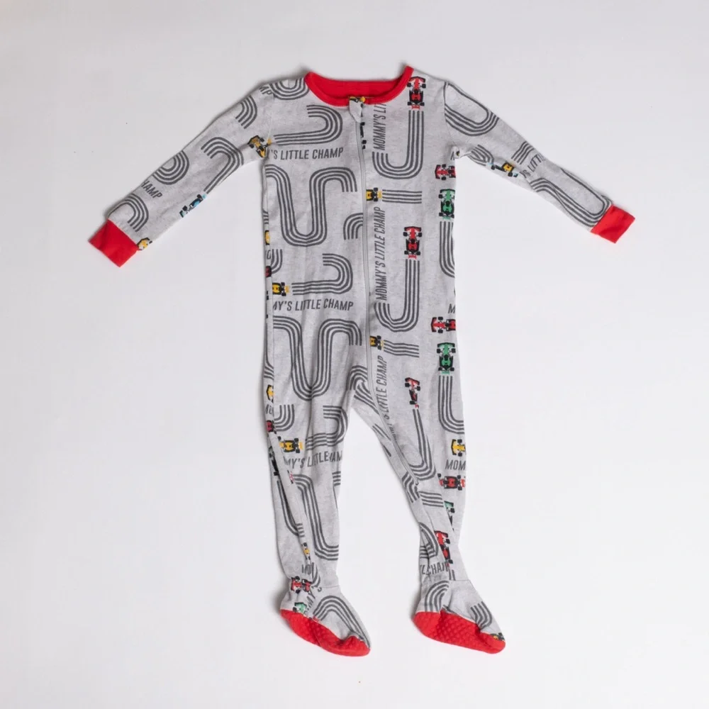 🍒FREE w/ ANY Bundle! The children’s place race car footie